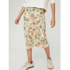 Aritzia Wilfred Free Kyra Midi Slip Skirt‎